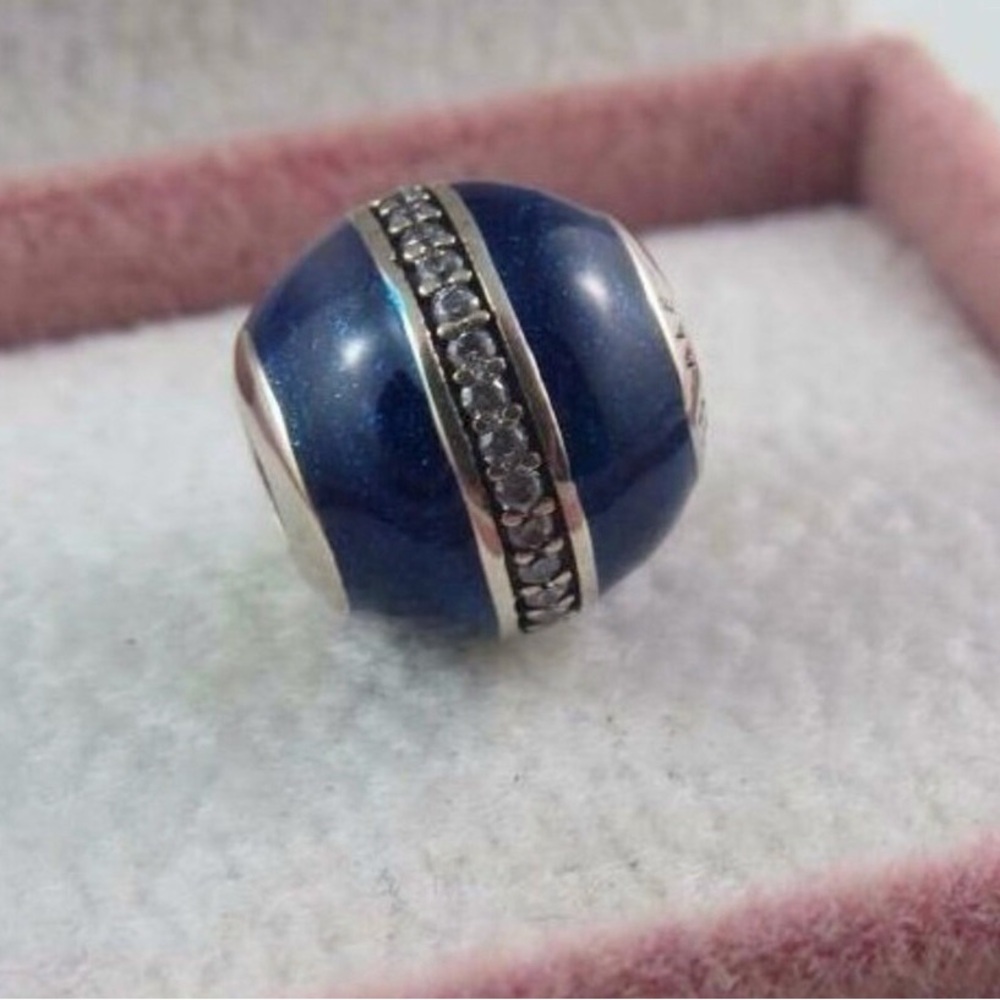 Pandora Orbit Charm Midnight Blue Orbit Charm (FS25)